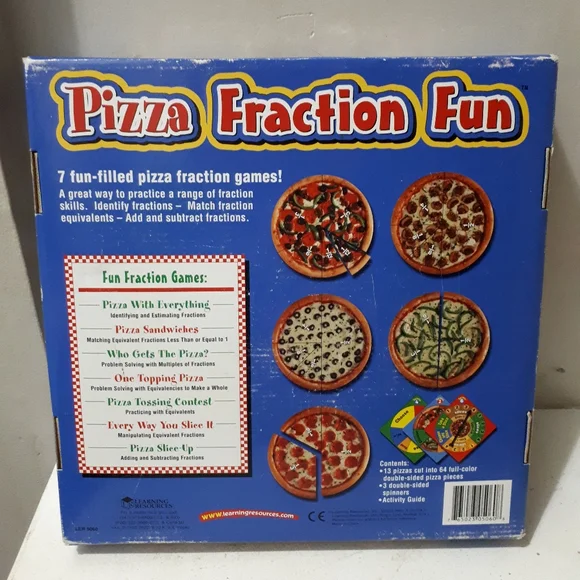 Learning Resources Pizza Fraction Fun - Picture 2 of 2
